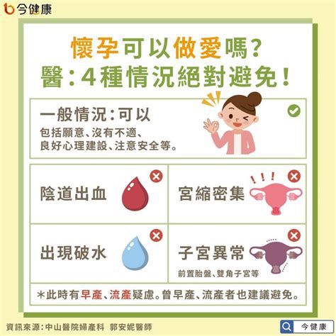 懷孕可以做愛嗎|懷孕可以做愛嗎？孕婦5種情況絕對避免！產後多久才。